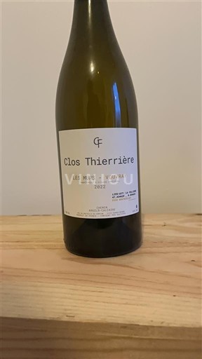 Valle della Loira Vouvray Clos Therrière Les Murs 2022