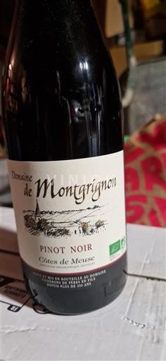 Východní regiony Côte de Meuse Domaine Montgrignon Pinot Noir 2024