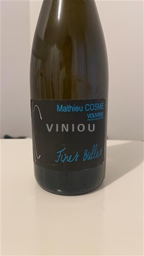 Valle della Loira Vouvray Mathieu Cosme Fines Bulles 2021