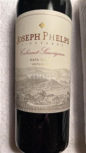 Vùng trồng nho được cấp phép California Napa Valley Joseph Phelps Vineyards Cabernet Sauvignon 2004
