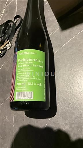 Hạ Áo Weinviertel DAC Fink & Kotzian Ried Hintern Dorf 2021