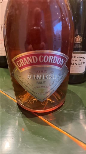 Champagne Mumm Grand Cordon 1985
