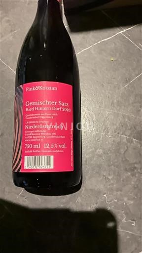 Hạ Áo Không được chỉ định Fink&Kotzian Gemischter Satz Ried Hintern Dorf 2020