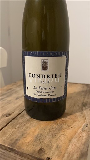 Thung lũng Rhône Condrieu Domaine Yves Cuilleron La Petite Côte 2018