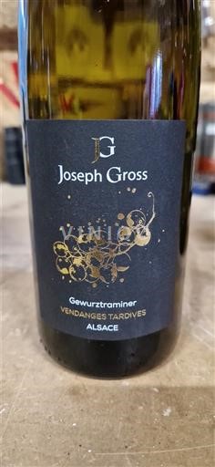 Alsácia Vendanges Tardives Joseph Gross Gewurztraminer Vendanges Tardives 2022