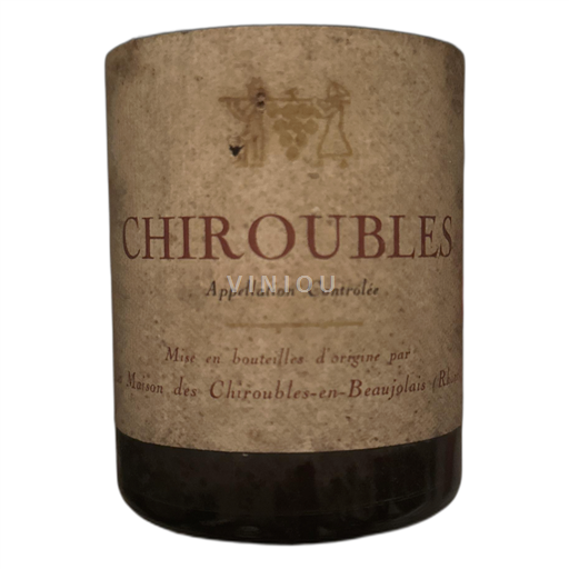 Beaujolais Chiroubles Maison des Chiroubles 1974