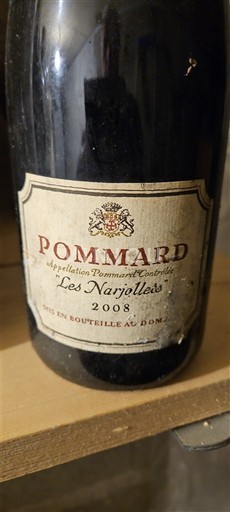 Bourgogne Pommard Les Narvaux 2008