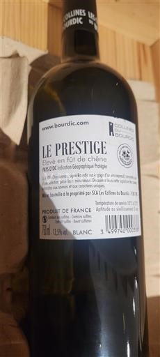 Linguadoca e Rossiglione Paese d'Oc Collines de Bourdic Le Prestige 2023