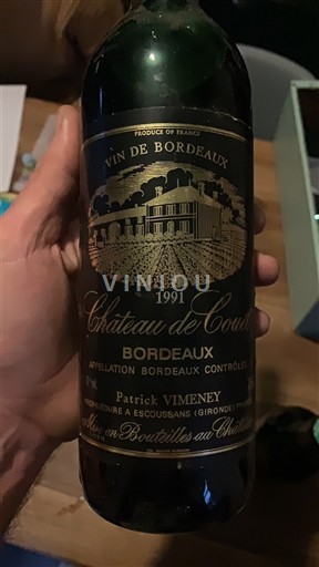 Bordeaux Château Couet 1991