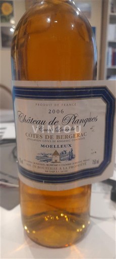 Tây Nam Côtes-de-bergerac Château Planques Livardie 2006
