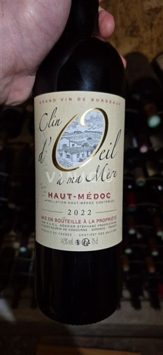 Bordeaux Haut-Médoc Clin d'Oeil à ma Mère 2022