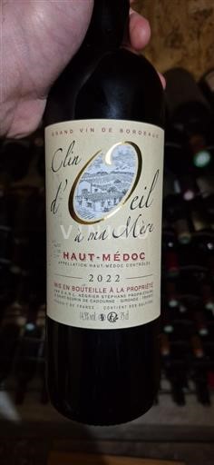 Bordoja Haut-Médoc Clin d'Oeil à ma Mère 2022