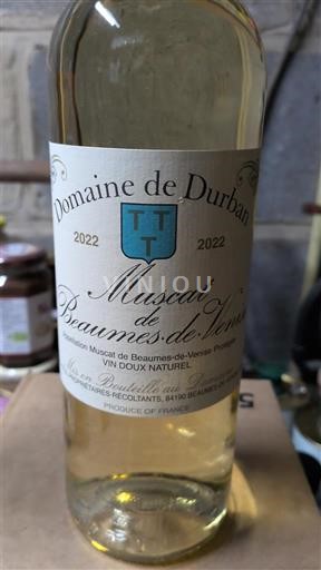 Údolí Rhôny Muscat de Beaumes de Venise Domaine Durban 2022