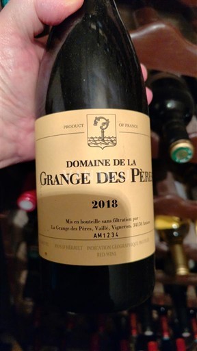 Languedoc-Roussillon Saint-Guilhem-le-Désert Domaine La Grange des Pères 2018