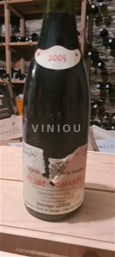 Bourgogne Vosne-romanée Domaine Lamarche Vieilles Vignes 2005