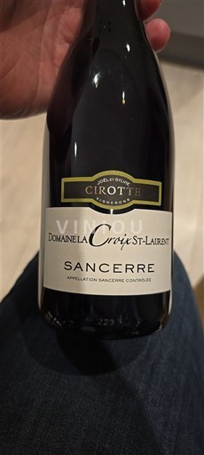 Vallée de la Loire Sancerre Domaine La Croix Saint-Laurent 2023