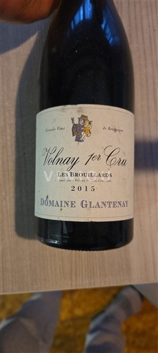 Bourgogne Volnay Premier Cru Domaine Glantenay Les Brouillards 2015