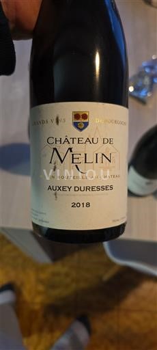 Bourgogne Auxey-duresses Château Melin 2018 2018