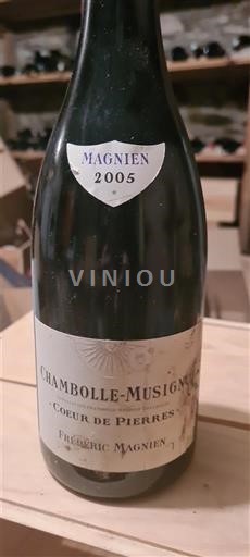Bourgogne Chambolle-Musigny Frédéric Magnien Cœur de Pierres 2005