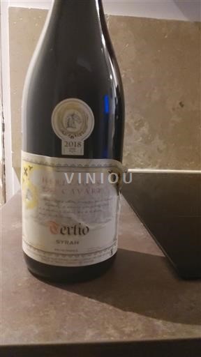 Languedoc in Roussillon Pays d'Oc Héritages du Cavarel Tertio 2018