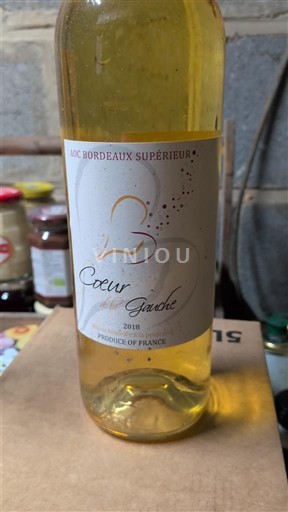 Bordeaux Bordeaux Supérieur Coeur Gauche 2018