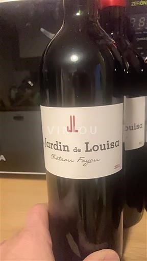 Bordeaux Cadillac-côtes-de-bordeaux Château Fayau Jardin de Louisa 2015