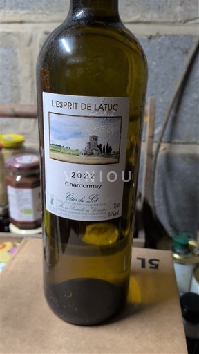 Tây Nam Không được chỉ định Clos de Latuc L'Esprit de Latuc 2022