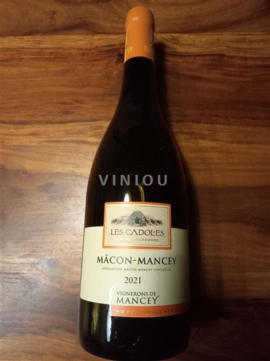 Borgogna Mâcon e Mâcon-Villages Vignerons de Mancey Les Cadoles 2021