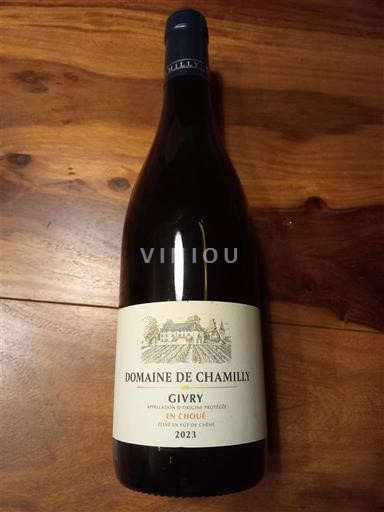 Bourgogne Givry Domaine Chamilly En Choue 2023
