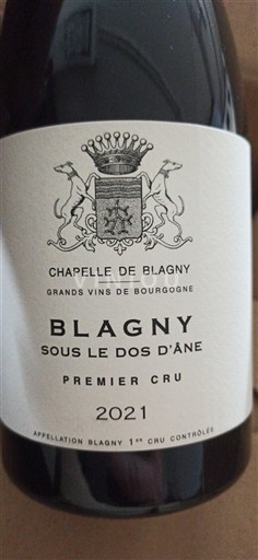 Bourgogne Blagny Premier Cru Chapelle de Blagny Sous le Dos d’Âne 2021