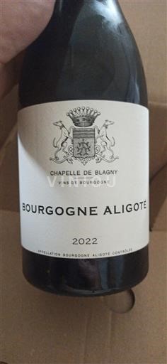 Bourgogne Bourgogne-aligoté Chapelle de Blagny 2022
