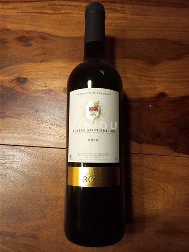 Bordeaux Lussac-saint-émilion Roc Saint André 2019