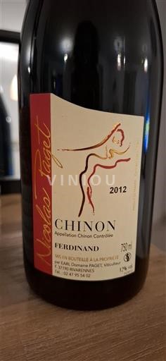 Thung lũng sông Loire Chinon Nicolas Paget Ferdinand 2012