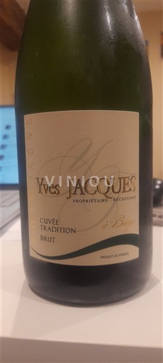 Champagne Yves Jacques Tradition Brut Icke årgångsbetecknad