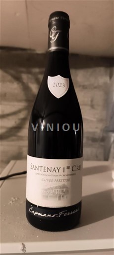 Bourgogne Santenay Premier Cru Capuano Ferreri Partage 2023