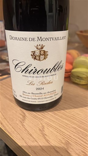 Beaujolais Chiroubles Domaine Montvaillant Les Roches 2024