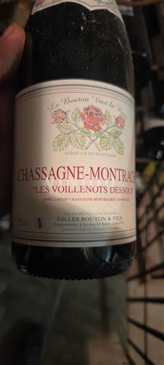 Bourgogne Chassagne-montrachet Gilles Bouton & Fils Les Voillenots Dessous 2022