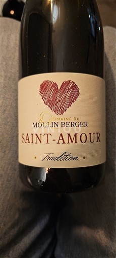Beaujolais Thánh Tình Yêu Domaine Moulin Berger Tradition 2022