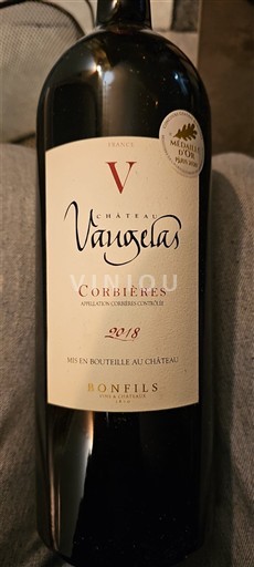Langvedok Corbières Château Vaugelas 2018