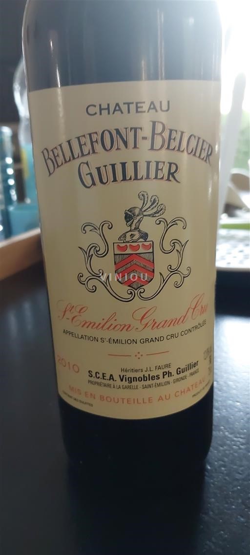 Бордо Сент-Емільйон Гран Крю Château Bellefont-Belcier 2010