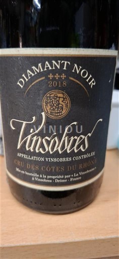 Thung lũng Rhône Vinsobres La Vinsobraise Diamant Noir 2018