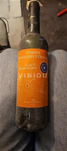 Roussillon Côtes-du-Roussillon Domaine Jonquères d'Oriola Élevage N°1 100 jours en cave 2017