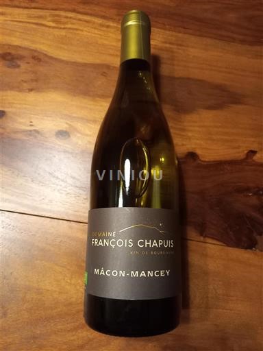 Bourgogne Mâcon và Mâcon-villages Domaine François Chapuis 2022