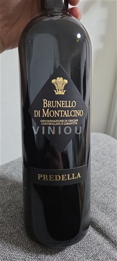 Toscana Brunello di Montalcino Predella 2017