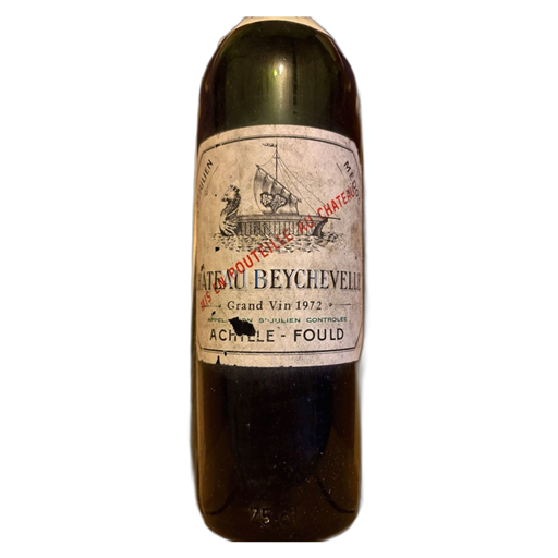 Bordeaux Saint-Julien Grand Cru Château Beychevelle 1972