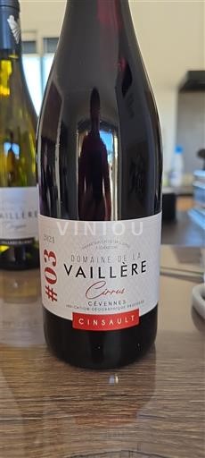 Linguadoca e Rossiglione Cévennes Domaine La Vaillère Cirrus #03 2021