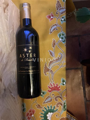 Bordeaux Côtes-de-bourg Château La Roche Beaulieu Aster de Beaulieu 2012