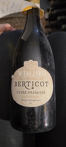Tây Nam Côtes-de-duras Les Vignerons de Berticot Première Sauvignon 2021