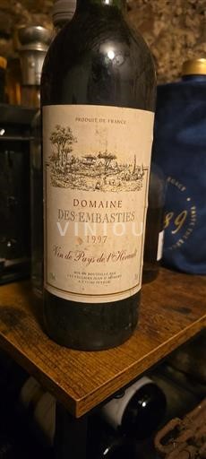 Tây Nam Không được chỉ định Domaine S Embastiès 1997