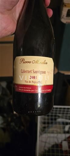 Langvedok Ni doloceno Pierre Moulin Cabernet Sauvignon 2001